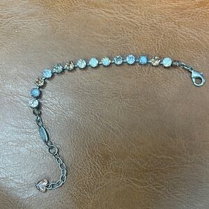 Sabika Elegant Silver and Gold Bracelet